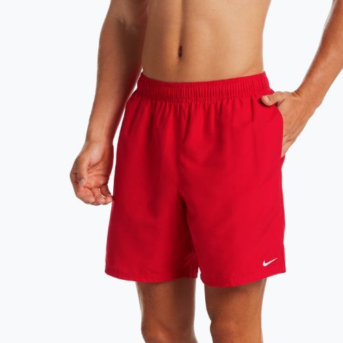 Men's Nike Essential 7" Volley swim shorts red NESSA559-614