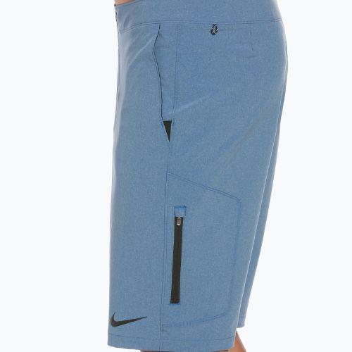Men's Nike Flow 9" Hybrid swim shorts blue NESSC515-444
