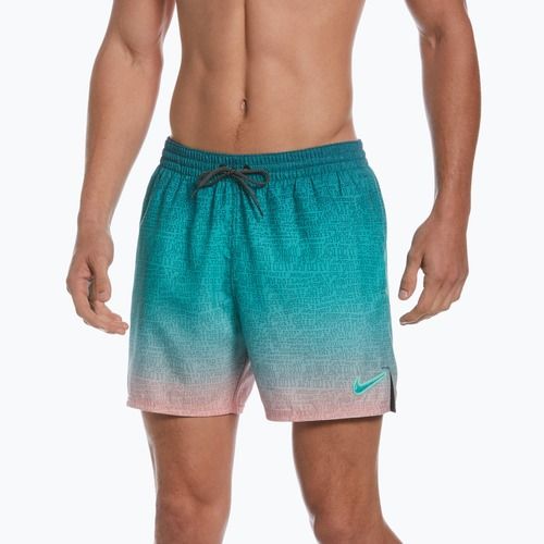 Men's Nike Jdi Fade 5" Volley swim shorts blue NESSC479-626