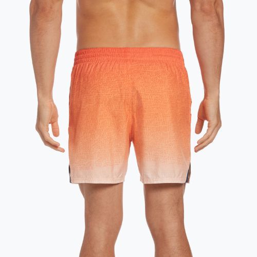 Men's Nike Jdi Fade 5" Volley swim shorts orange NESSC479-817