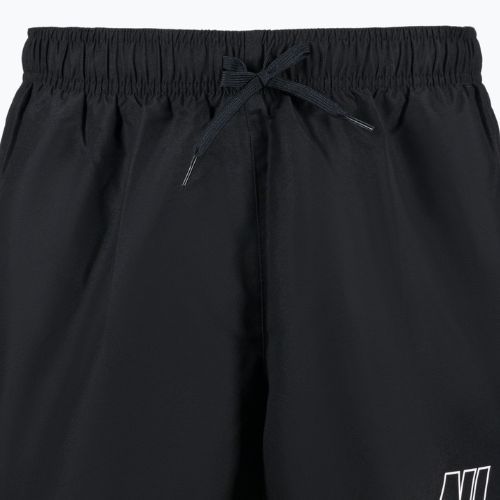 Men's Nike Logo Solid 5" Volley swim shorts black NESSA566-001