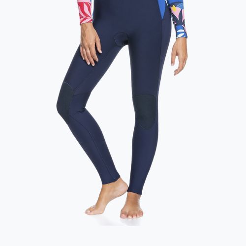 Women's wetsuit ROXY 4/3 Syncro FZ GBS 2021 navy nights/yacht blue