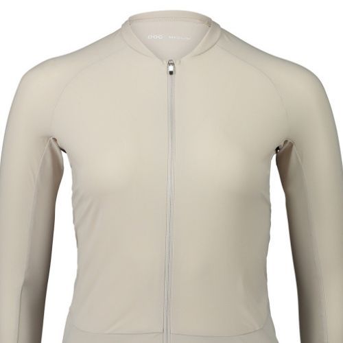 Women's cycling longleeve POC Essential Road light sandstone beige