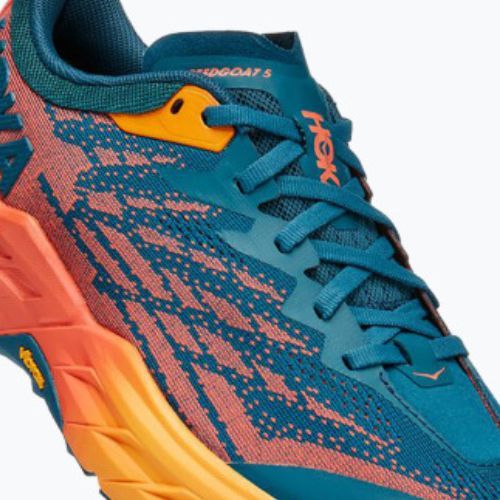 Women's running shoes HOKA Speedgoat 5 blue-orange 1123158-BCCML