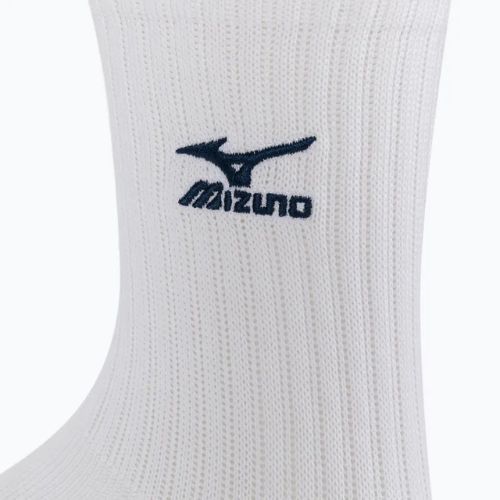 Volleyball socks Mizuno Volley Medium white 67UU71571