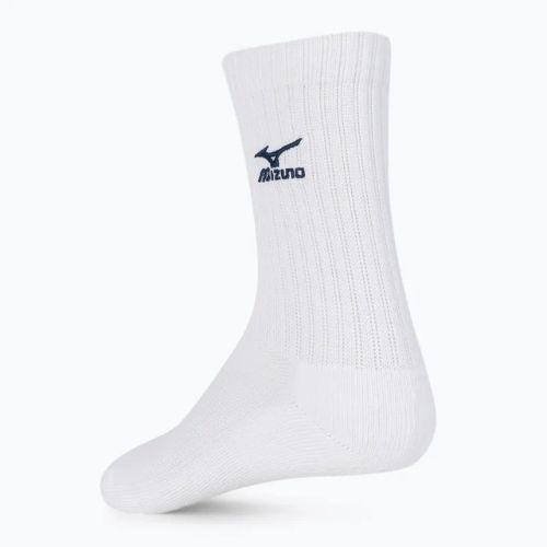 Volleyball socks Mizuno Volley Medium white 67UU71571