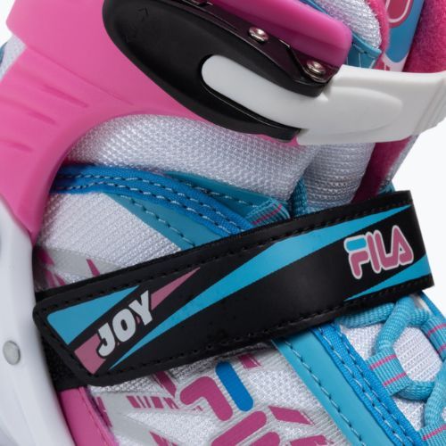 Children's roller skates FILA Joy G white/pink/light blue
