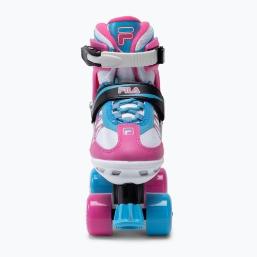 Children's roller skates FILA Joy G white/pink/light blue