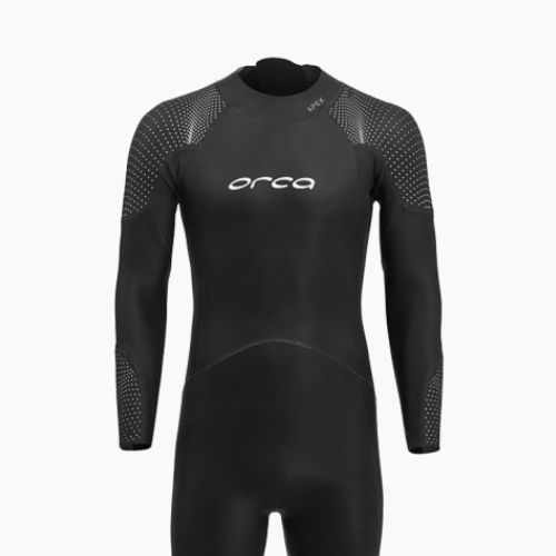 Men's Orca Apex Flow triathlon wetsuit black MN11TT42