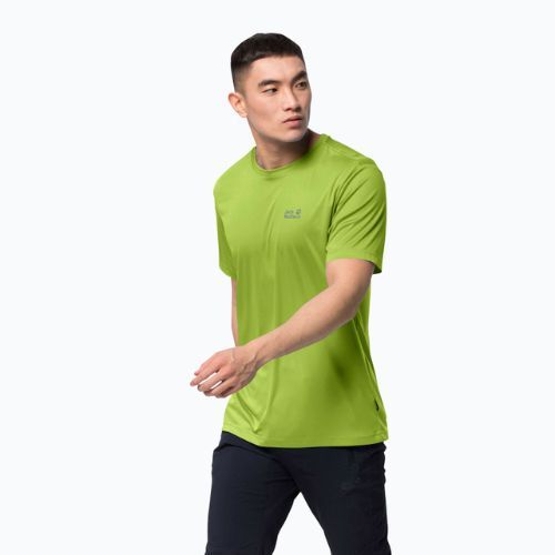Jack Wolfskin men's trekking T-shirt Tech green 1807071_4073