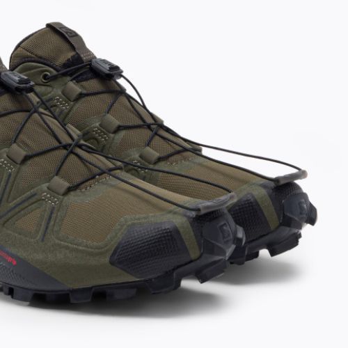 Salomon Speedcross 5 Wide green men's trail shoes L40981300