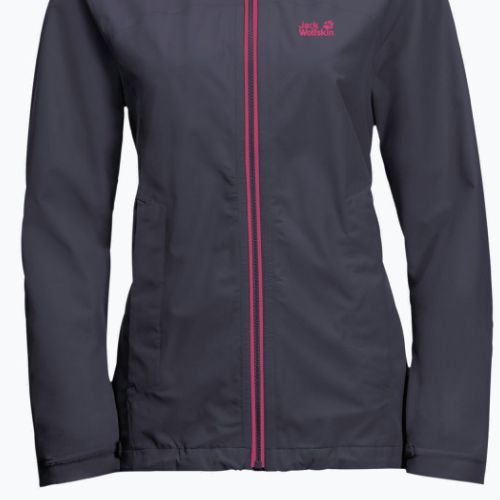 Jack Wolfskin women's hardshell jacket Evandale black 1111191_1388
