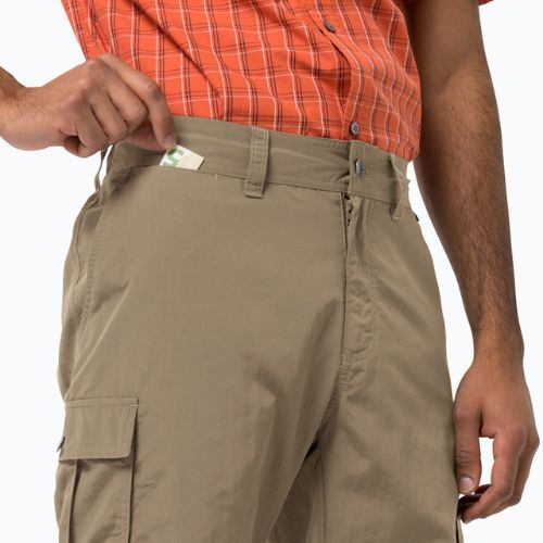 Jack Wolfskin men's trekking shorts Canyon Cargo brown 1504201_5605