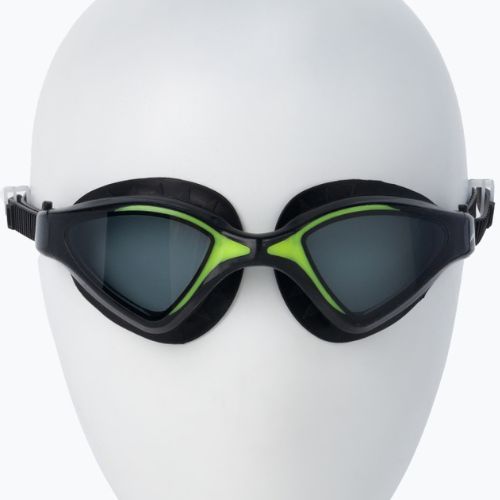 AQUA-SPEED Raptor black/green swimming goggles 49-38