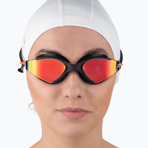 AQUA-SPEED Blade Mirror swimming goggles red/black 60-75