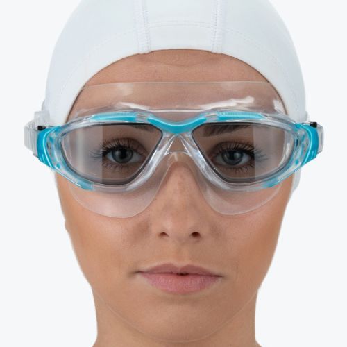 AQUA-SPEED Bora light blue/dark swimming mask 77-02