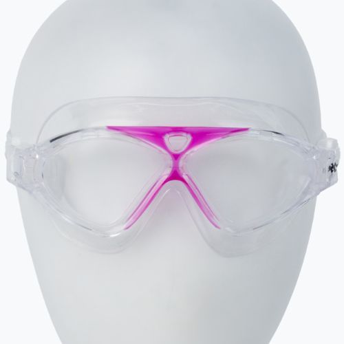 AQUA-SPEED children's swimming mask Zephyr pink/transparent 99-03