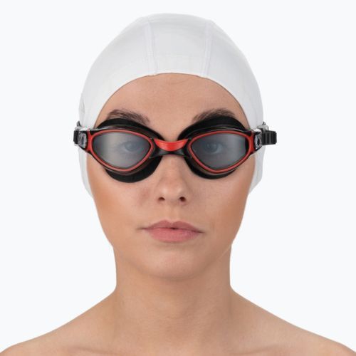 AQUA-SPEED Calypso red/black swimming goggles 83-31