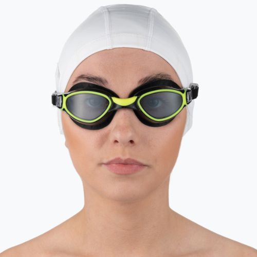AQUA-SPEED Calypso green/black swimming goggles 83-38