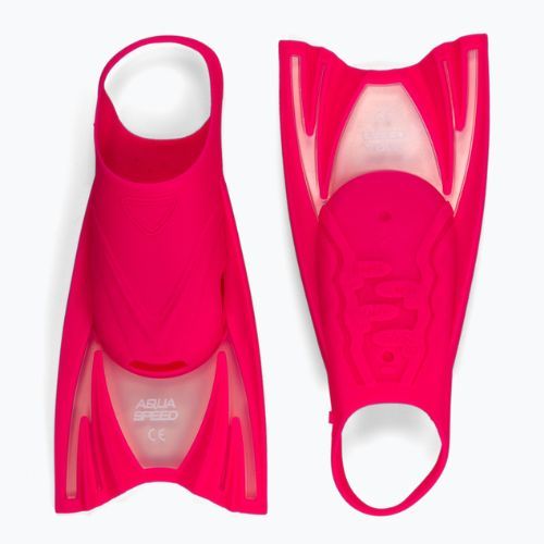 Children's swimming fins AQUA-SPEED Frog pink 520