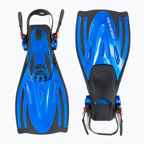 AQUA-SPEED children's snorkelling fins Wombat blue and black 528