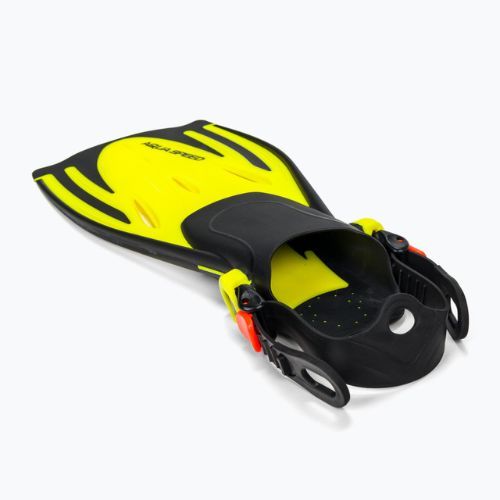 AQUA-SPEED Wombat Kid snorkel flippers yellow 528