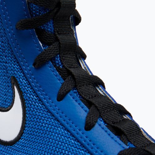 Nike Machomai blue boxing shoes 321819-410