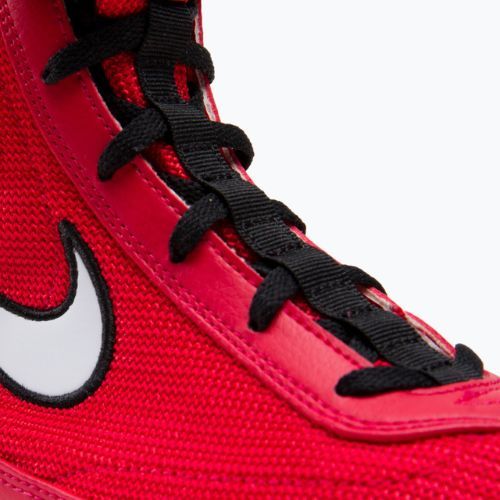 Nike Machomai red boxing shoes 321819-610