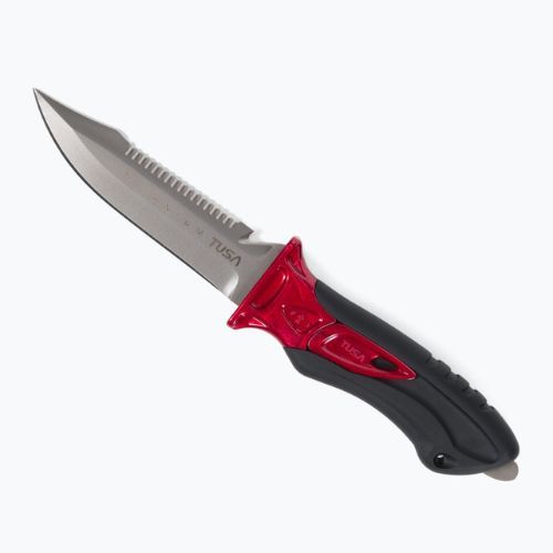 TUSA X-Pert II Titanium diving knife red FK-940