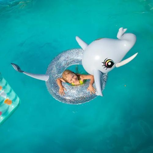 AQUASTIC children's swimming wheel grey AFR-107E