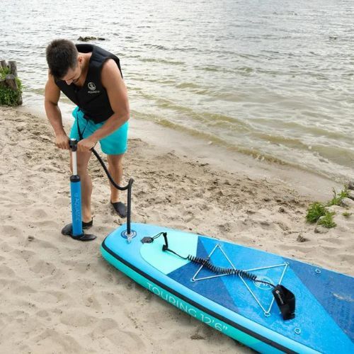 SUP AQUASTIC board pump blue AQS-SPU001