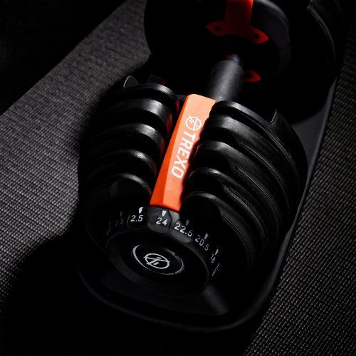 XTREXO adjustable dumbbell black ADT-24 24 kg
