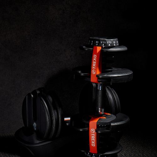 XTREXO adjustable dumbbell black ADT-24 24 kg