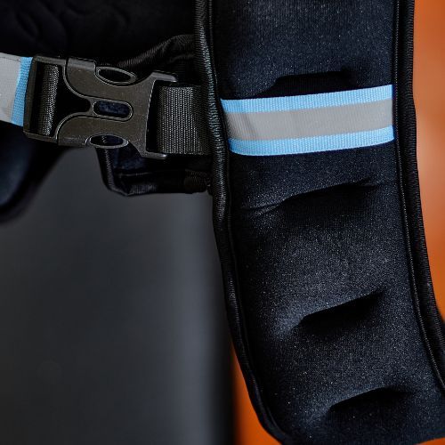 XTREXO 5kg weight training waistcoat black WV-05