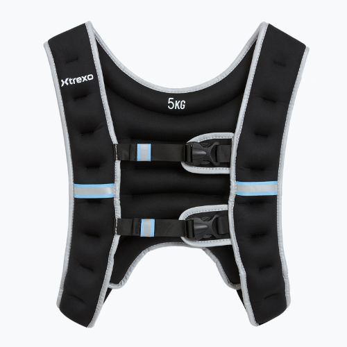 XTREXO 5kg weight training waistcoat black WV-05