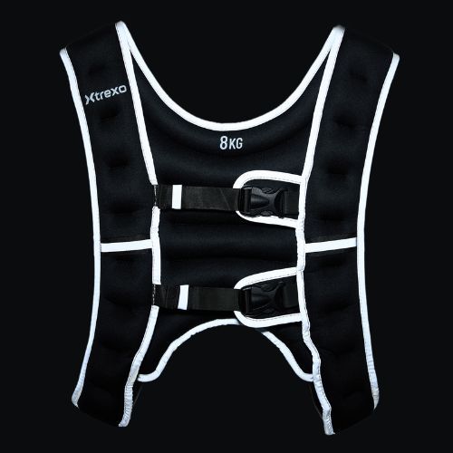 XTREXO 10 kg weight training waistcoat black WV-10