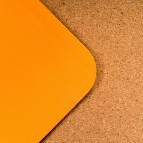 XTREXO Yoga mat TPE cork 6 mm orange YM-C01P
