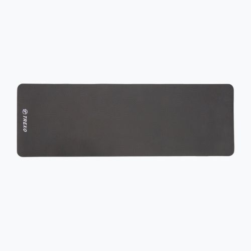 TREXO yoga mat TPE 6 mm black YM-T01C