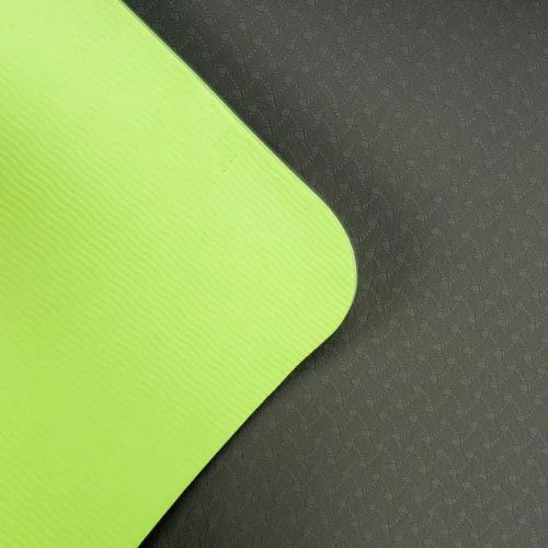 TREXO yoga mat TPE 2 6 mm green YM-T01Z