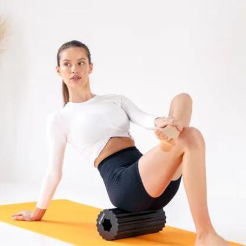 XTREXO EPP massage roller black MR-EP01B