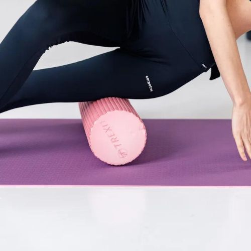 TREXO EVA massage roller pink MR-EV03C