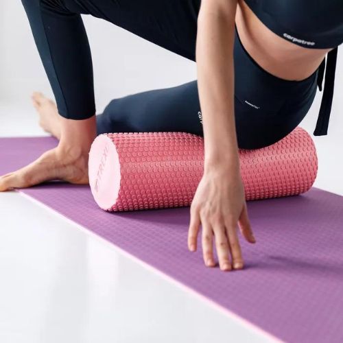 TREXO EVA massage roller pink MR-EV03C