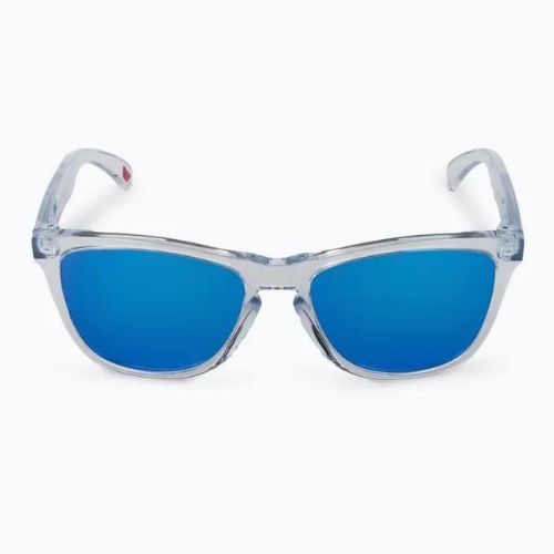 Oakley Frogskins crystal clear/prizm sapphire sunglasses 0OO9013