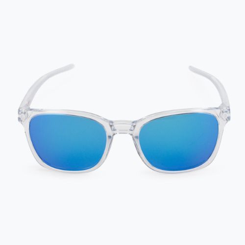Oakley Ojector polished clear/prizm sapphire sunglasses 0OO9018