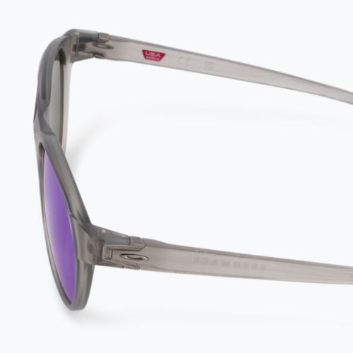 Oakley Reedmace matte grey ink/prizm sapphire sunglasses 0OO9126
