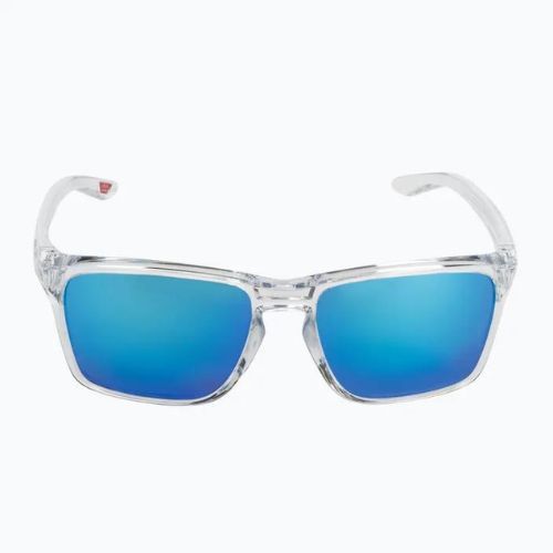 Oakley Sylas polished clear/prizm sapphire sunglasses 0OO9448