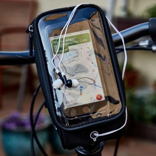 ATTABO bicycle phone pouch black ABH-200