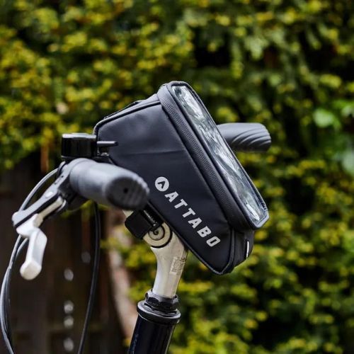 ATTABO bicycle phone pouch black ABH-200