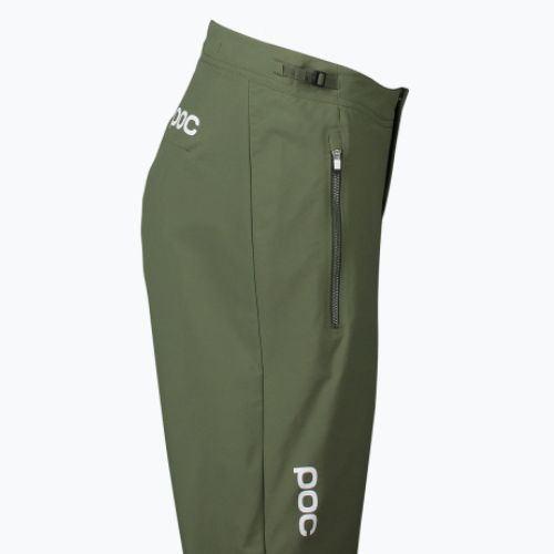 Women's cycling shorts POC Essential Enduro epidote green