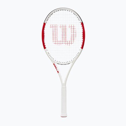 Wilson Six.One Lite 102 CVR tennis racket red and white WRT73660U
